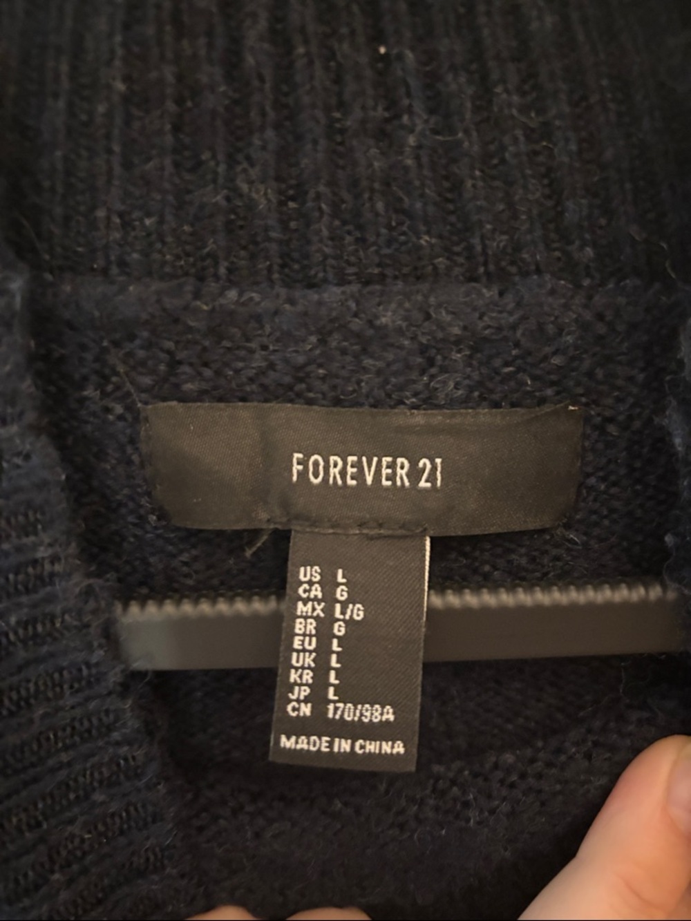 🌠 F21 Mockneck Sweater - Picture 5 of 5